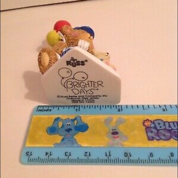 Brighter Days Bear in Baseball Uniform Figurine - Picture 11 of 12